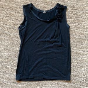 Black jcrew blouse